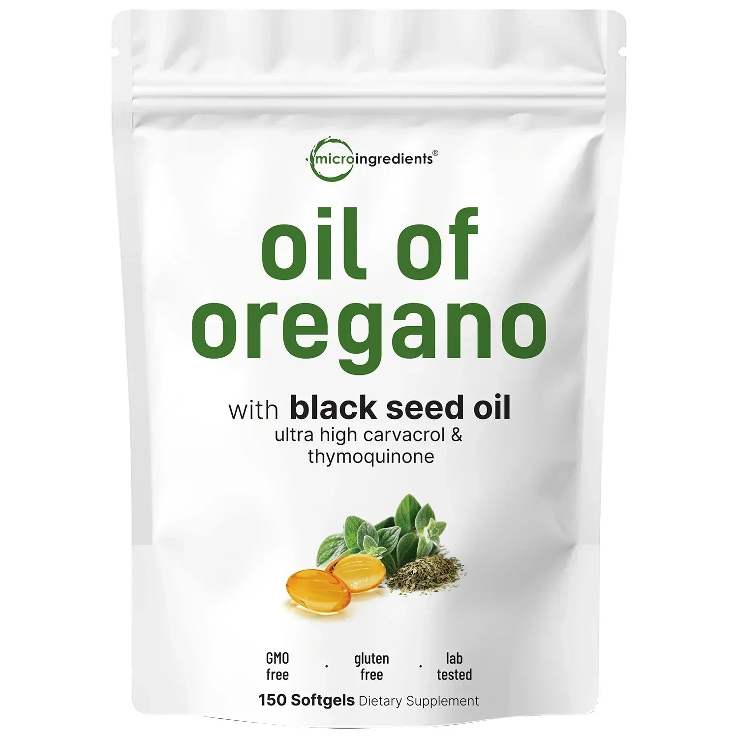 Oregano Oil & Black Seed Oil Softgels - 2-in-1 Foundational Wellness-Shop