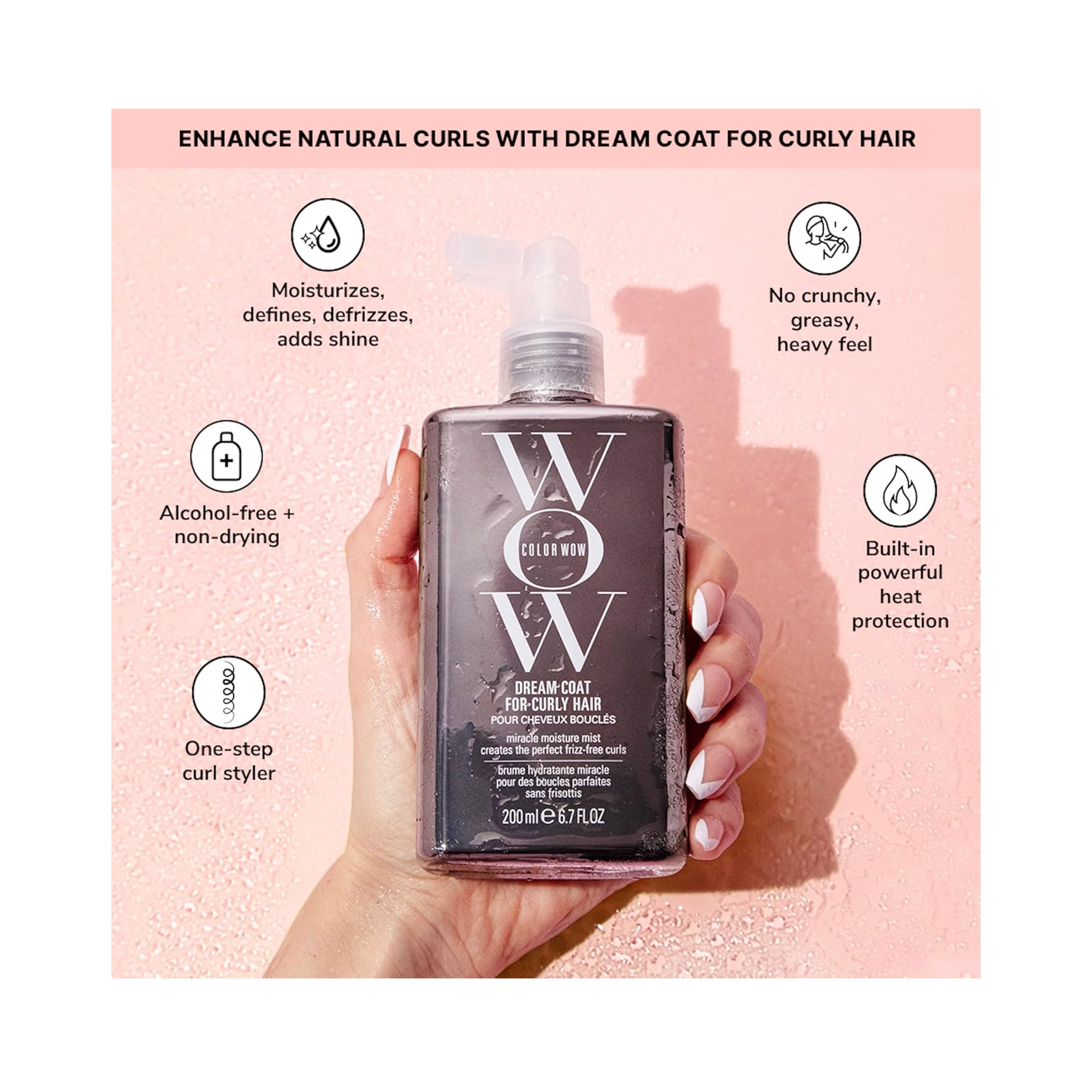 Color Wow Dream Coat Duo 6.7oz (Supernatural + Curly)-Shop