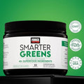 【US seller】Smarter Greens - 40+ Superfoods, 125M CFUs Probiotics, for Gut Health-Shop