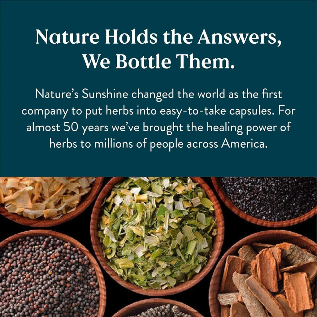 Nature's Sunshine Lymphatic Drainage - Immune Support, Cleanse & Detox,immunity