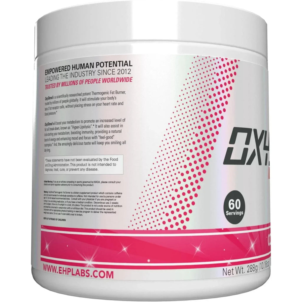 EHP Laps, OxyShred, Fat Burner, Cosmic Blast, Strawberry, 10.16 oz (288 g)-Shop